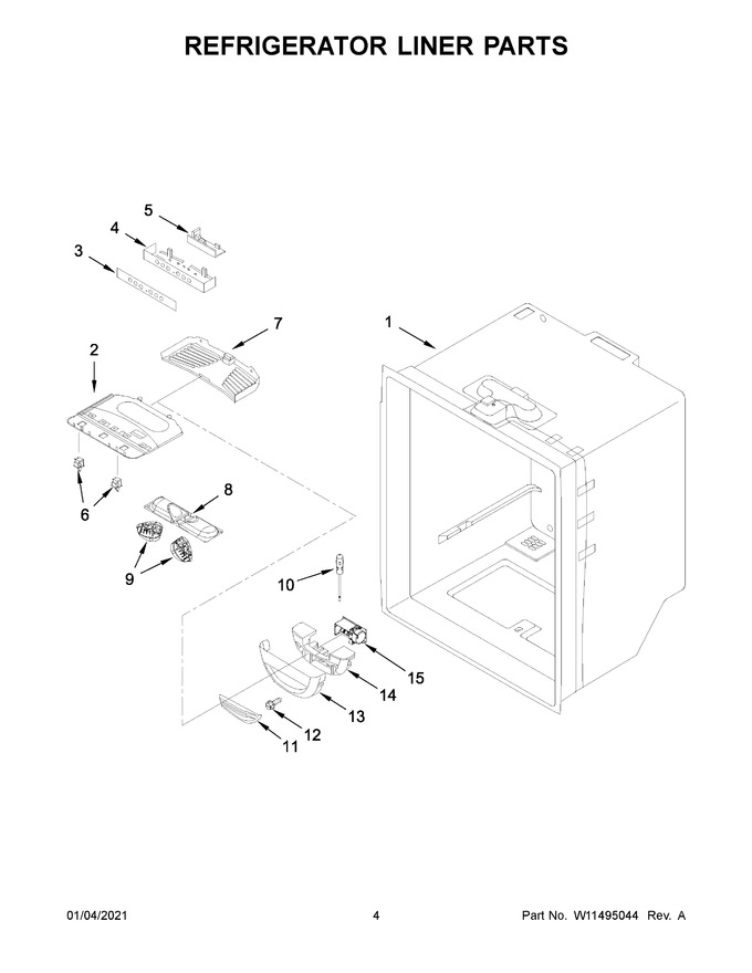 Diagram for WRB119WFBW02