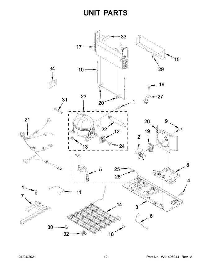 Diagram for WRB119WFBW02