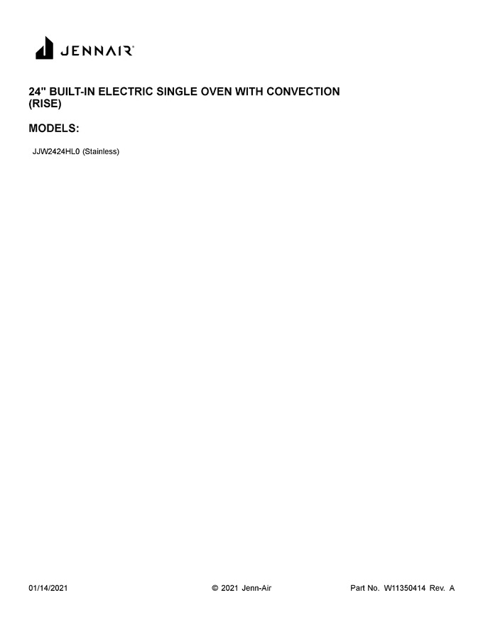 Diagram for JJW2424HL0