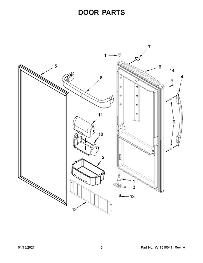 Diagram for WRR56X18FW03