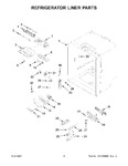 Diagram for 03 - Refrigerator Liner Parts