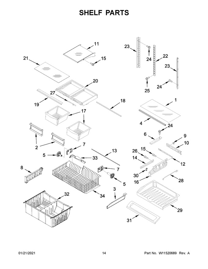 Diagram for WRF540CWHZ04