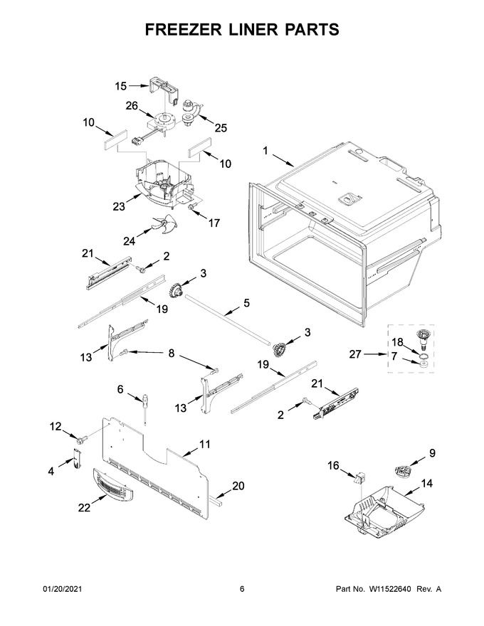 Diagram for WRF550CDHZ04