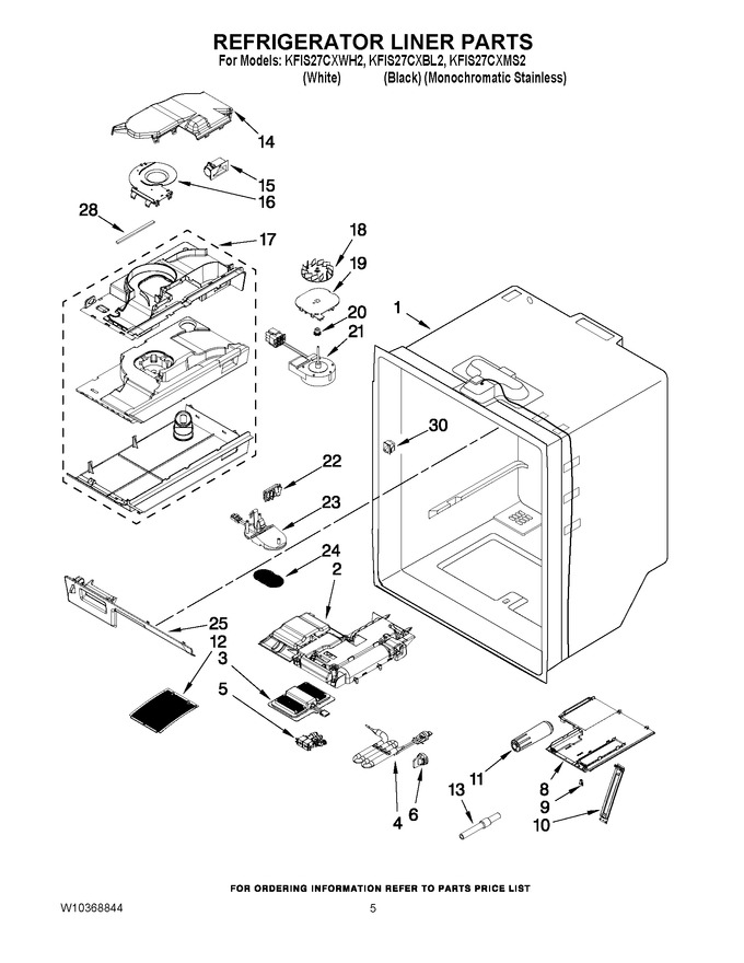 Diagram for KFIS27CXWH2