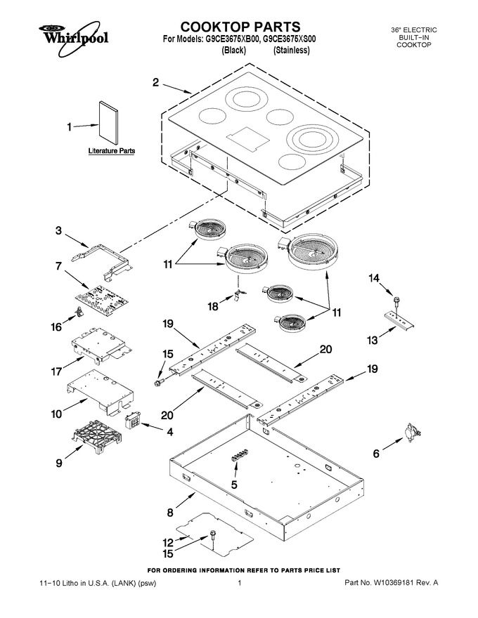 Diagram for G9CE3675XS00