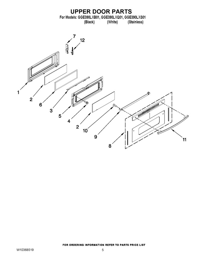 Diagram for GGE390LXQ01