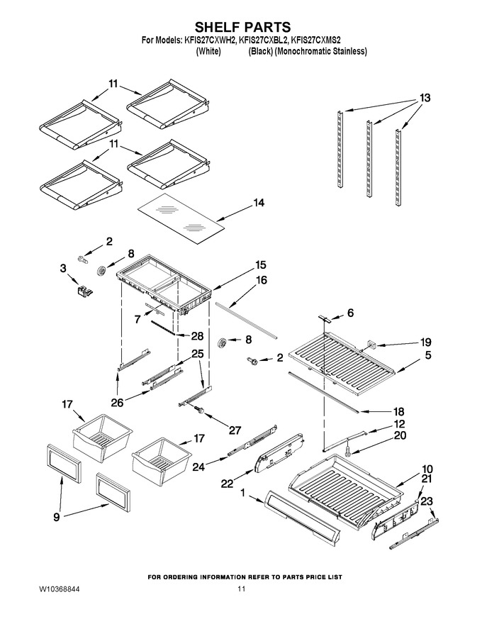 Diagram for KFIS27CXWH2