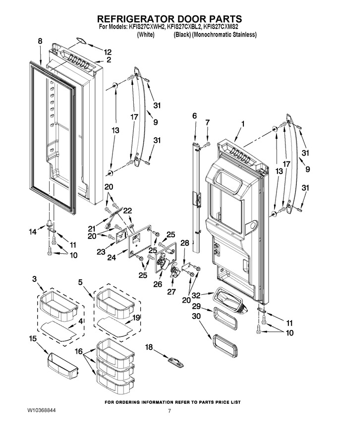Diagram for KFIS27CXMS2