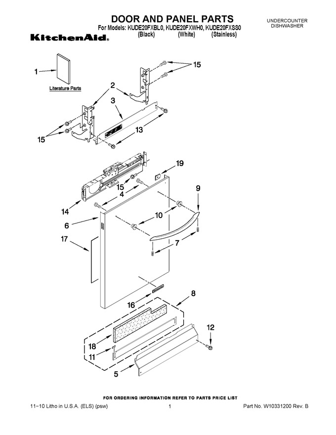 Diagram for KUDE20FXSS0