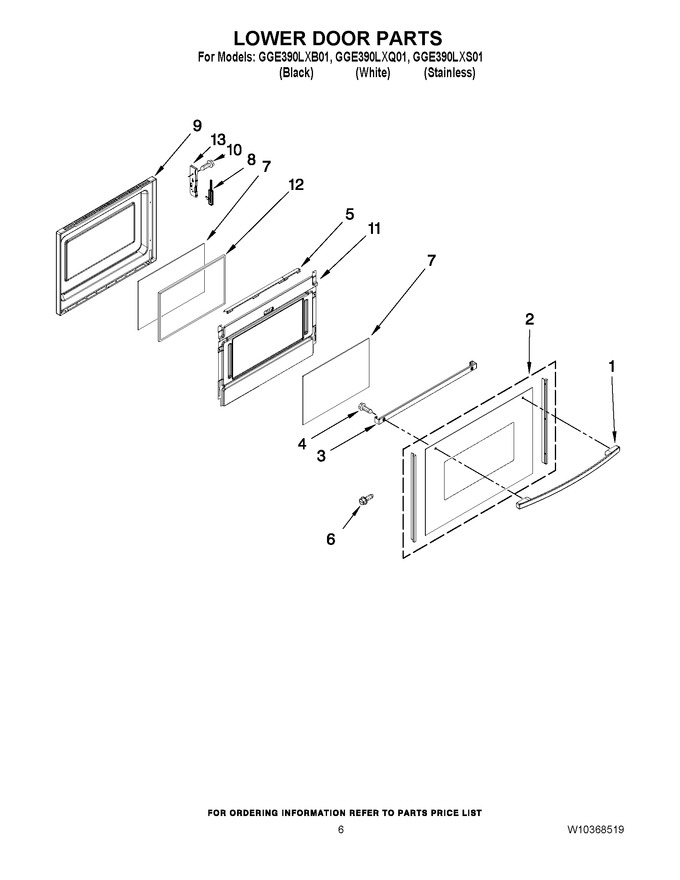 Diagram for GGE390LXQ01