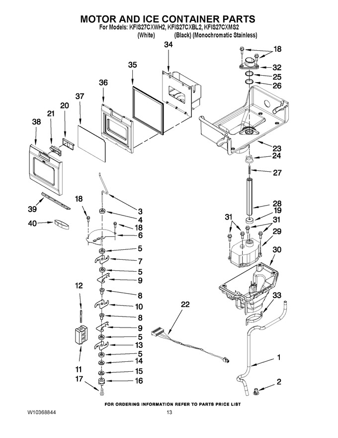 Diagram for KFIS27CXBL2