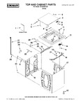 Diagram for 01 - Top And Cabinet Parts