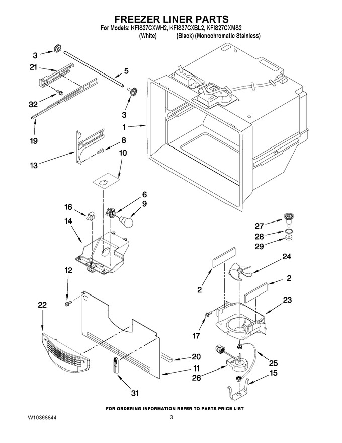 Diagram for KFIS27CXBL2