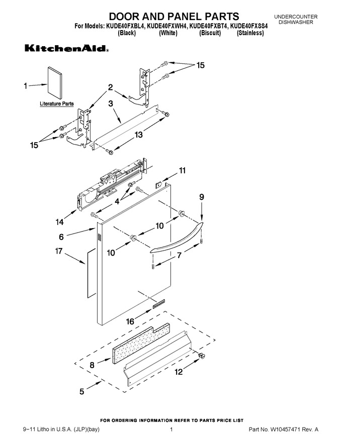 Diagram for KUDE40FXBL4