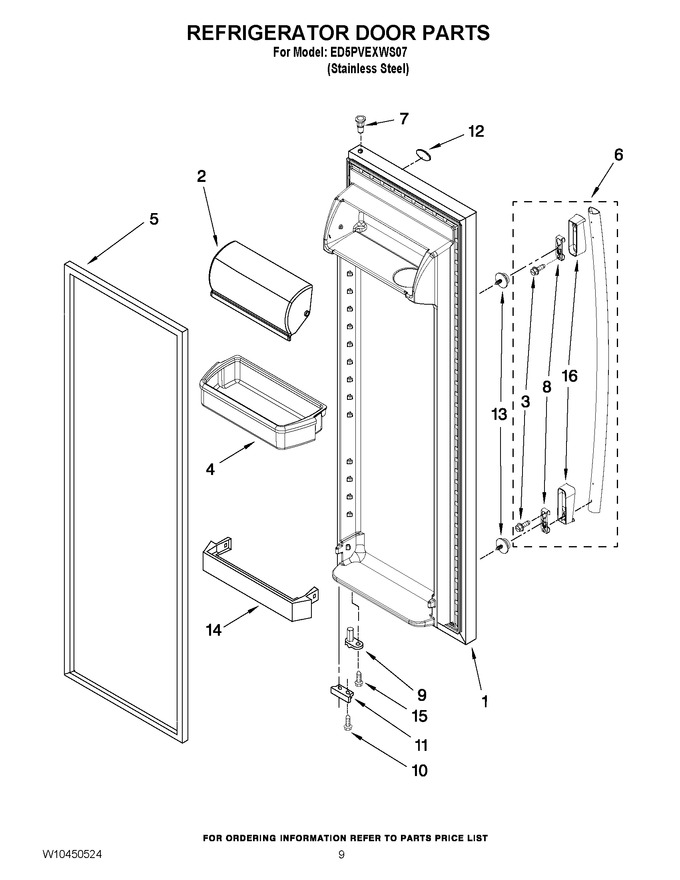 Diagram for ED5PVEXWS07