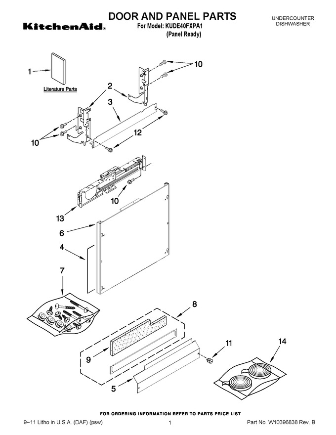 Diagram for KUDE40FXPA1
