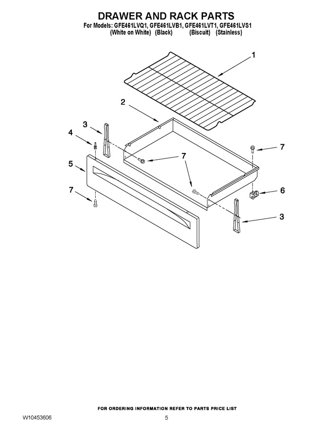 Diagram for GFE461LVT1