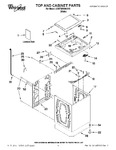 Diagram for 01 - Top And Cabinet Parts