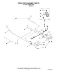 Diagram for 07 - Cooktop Burner Parts