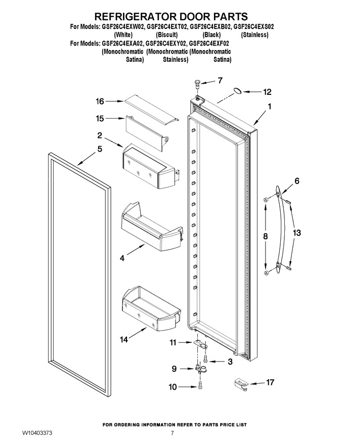 Diagram for GSF26C4EXS02