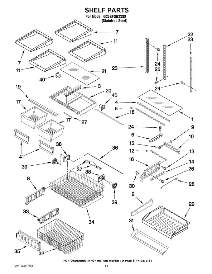 Diagram for G25EFSB23S9