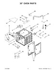 Diagram for 05 - 30" Oven Parts