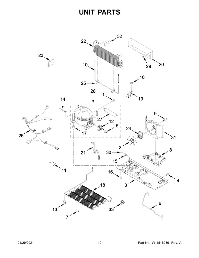Diagram for WRF555SDHV04