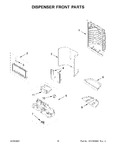 Diagram for 09 - Dispenser Front Parts