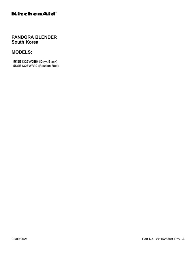 Diagram for 5KSB1325WPA0
