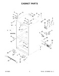 Diagram for 02 - Cabinet Parts