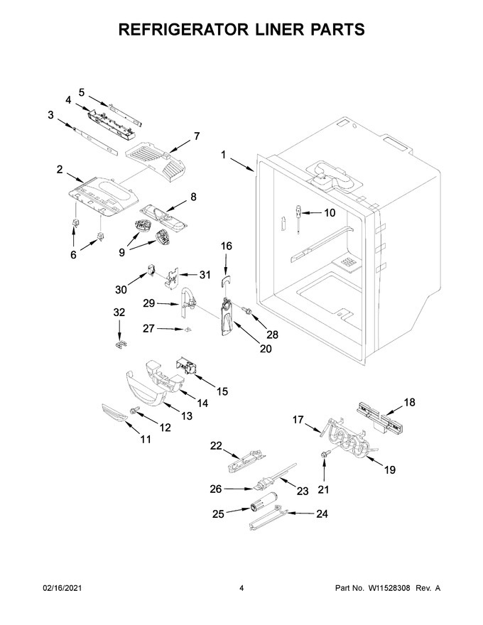Diagram for WRF540CWHB02