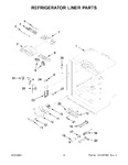 Diagram for 03 - Refrigerator Liner Parts