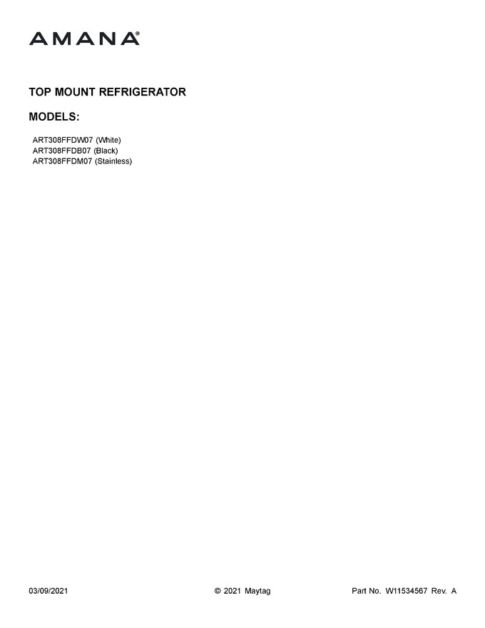 Diagram for ART308FFDB07