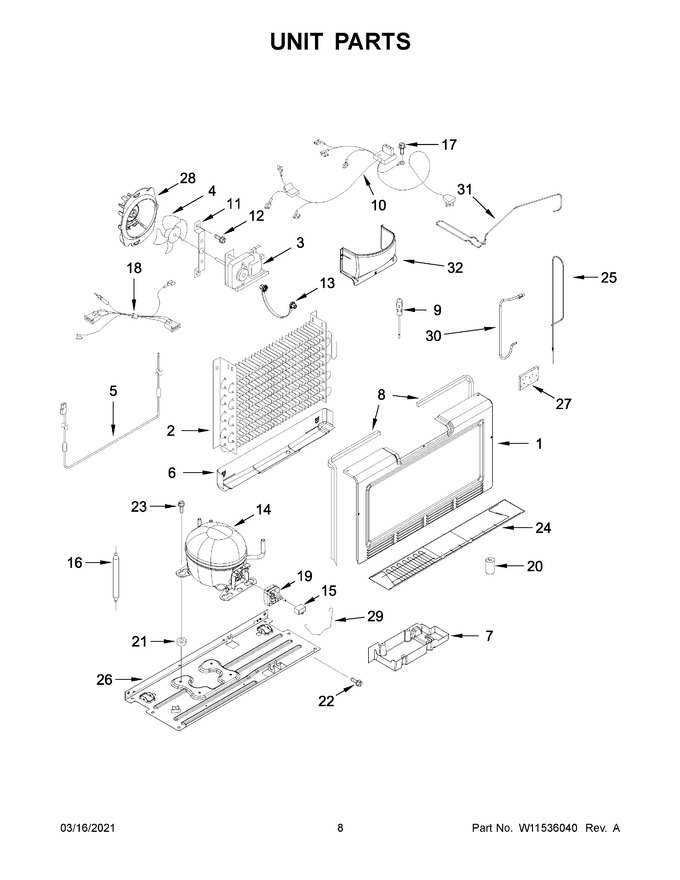 Diagram for WZF34X16DW07
