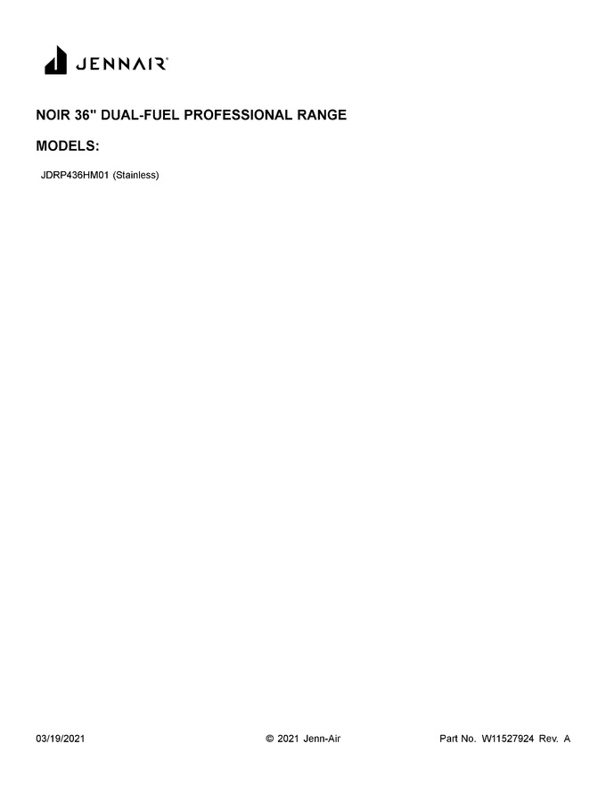 Diagram for JDRP436HM01