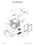 Diagram for 05 - 30" Oven Parts