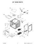 Diagram for 05 - 30" Oven Parts