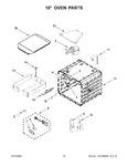 Diagram for 06 - 18" Oven Parts