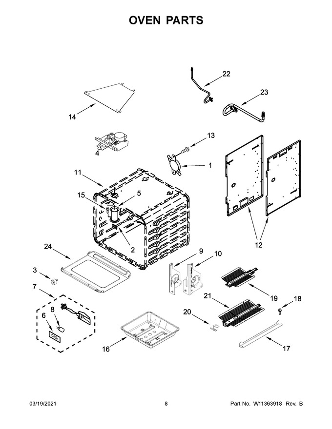 Diagram for JGRP636HM00