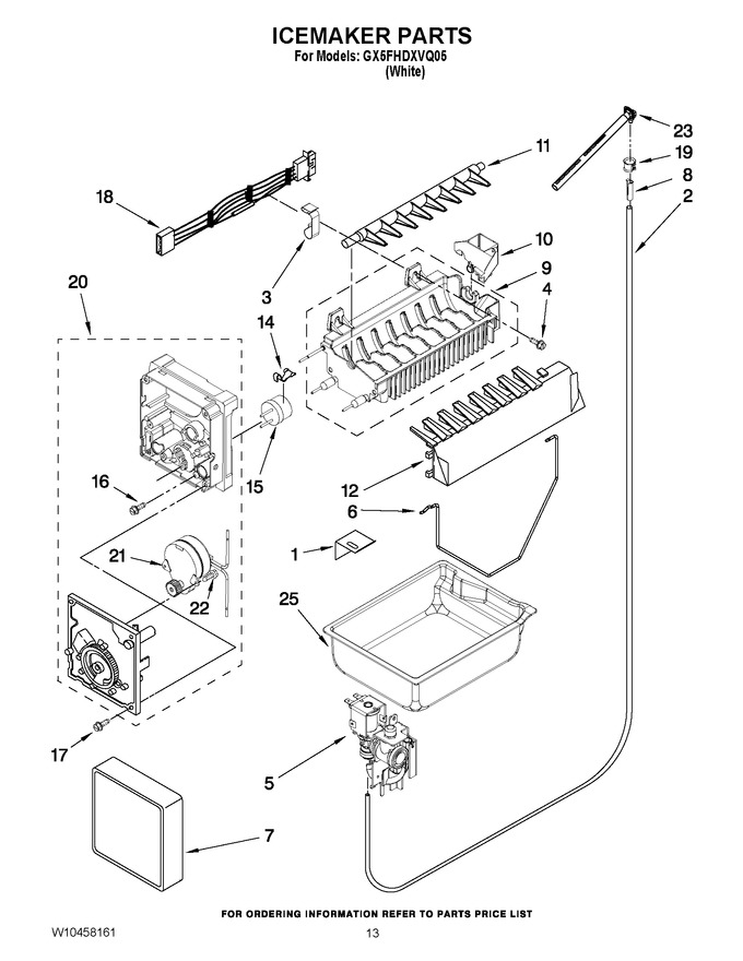 Diagram for GX5FHDXVQ05