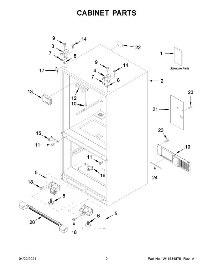 Diagram for WRF532SNHZ05