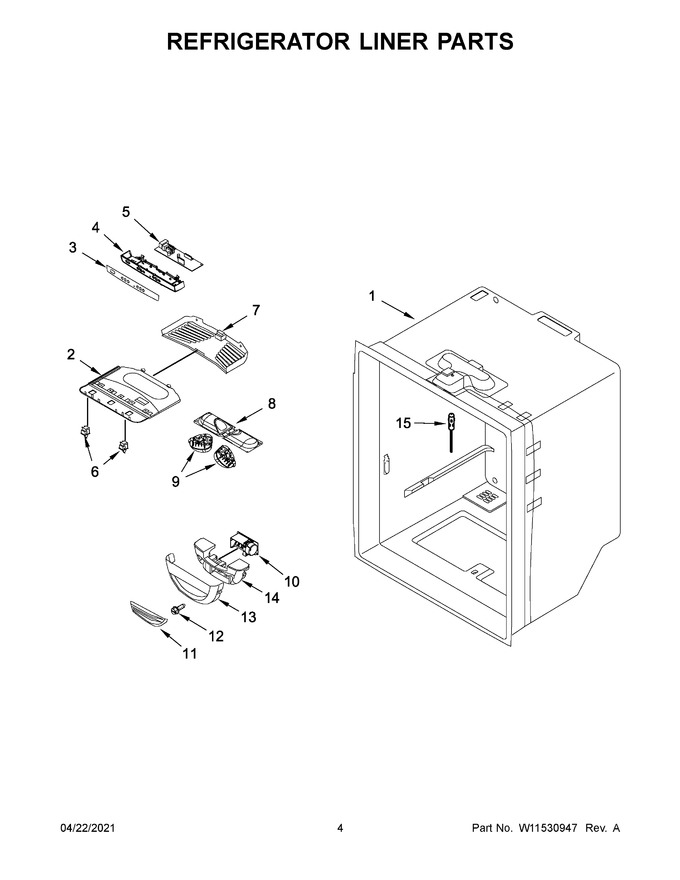 Diagram for WRB329DFBW03