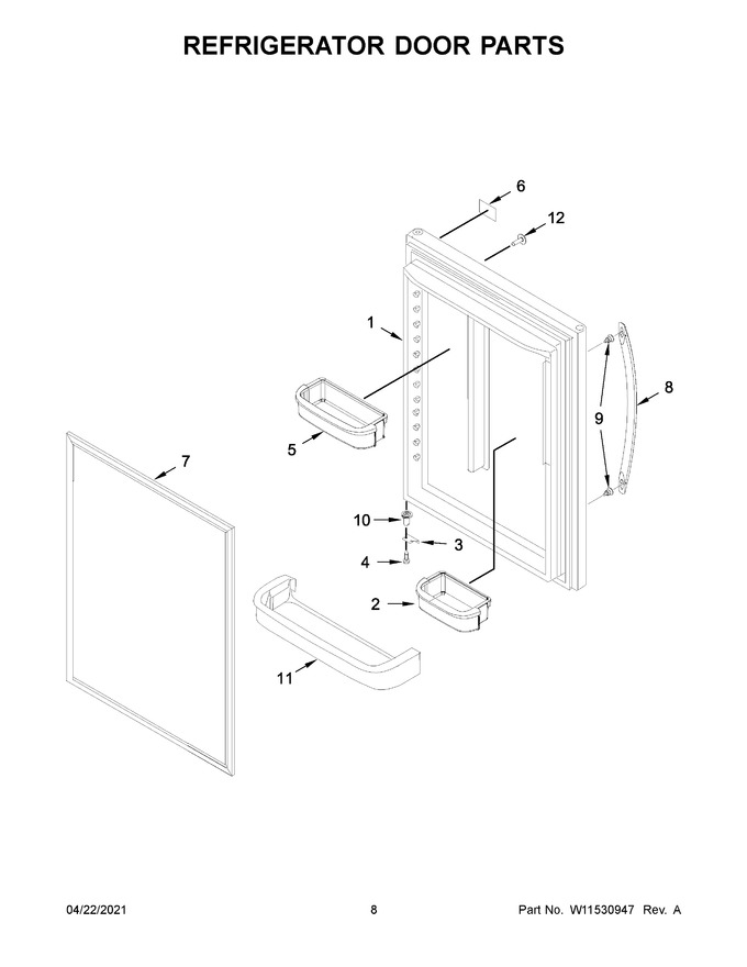 Diagram for WRB329DFBW03