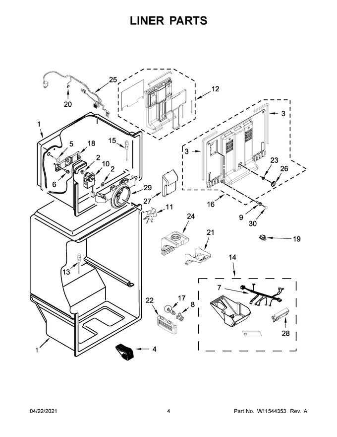 Diagram for WRT148FZDM03
