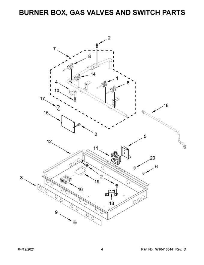 Diagram for JDRP430WP01