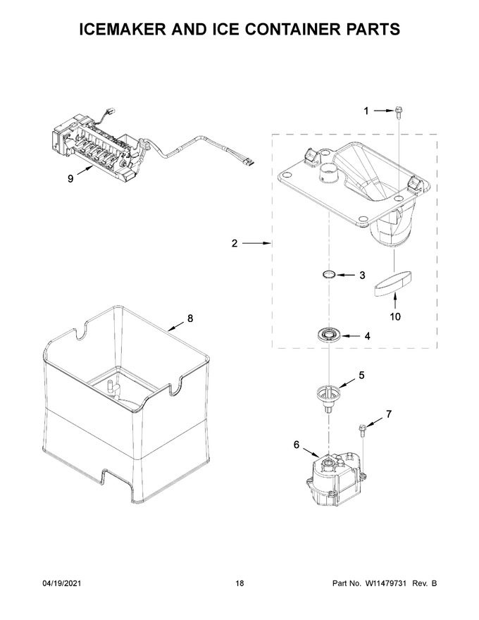 Diagram for WRX986SIHZ02