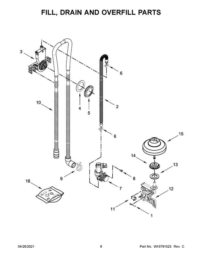 Diagram for WDT920SADE1