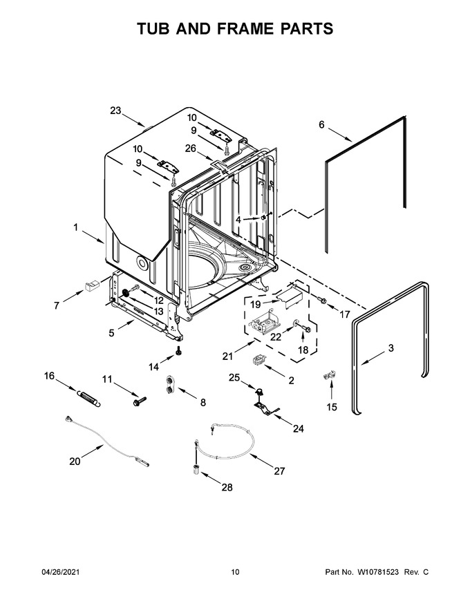 Diagram for WDT920SADM1