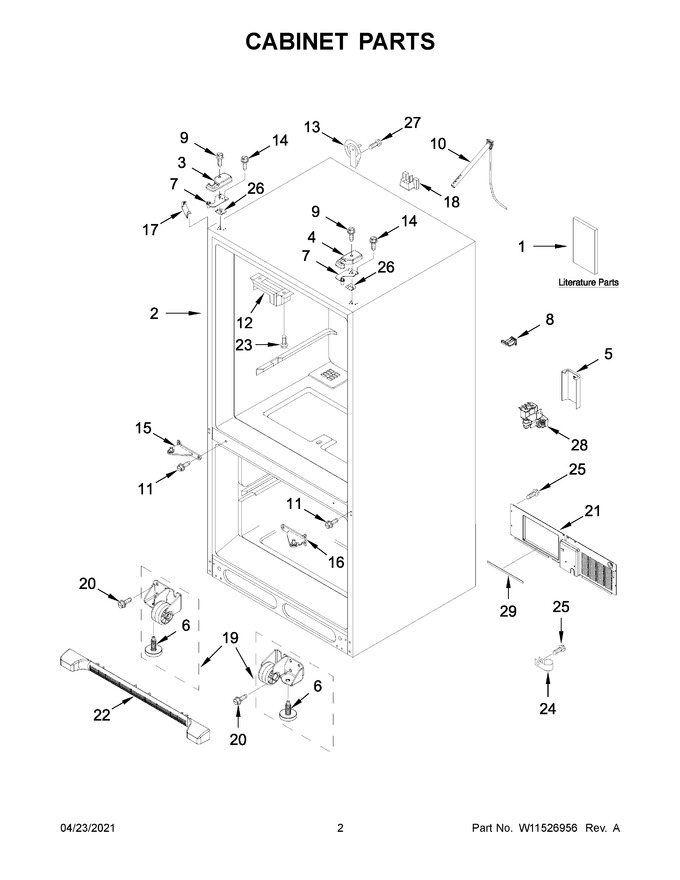 Diagram for WRF535SWHW04