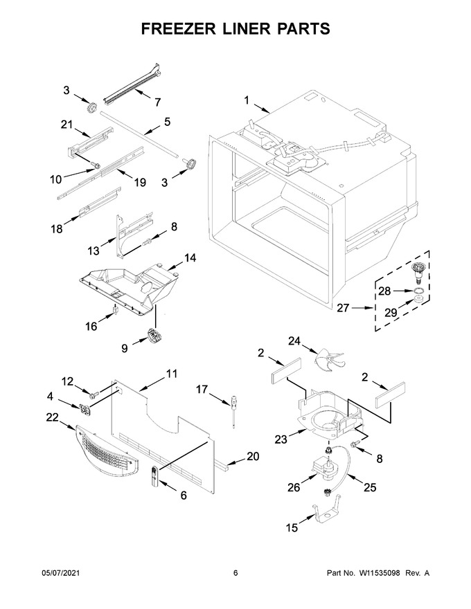 Diagram for WRB329LFBM03